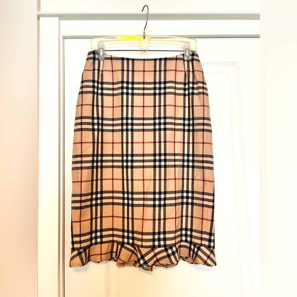 Burberry of London Skirt Classic Plaid